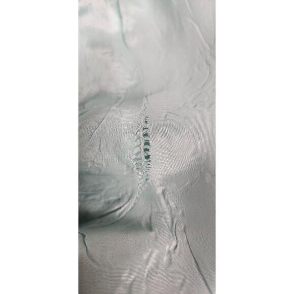 Jones Wear Pale Mint Green Eyelet Blazer Size 10 - Picture 10 of 10